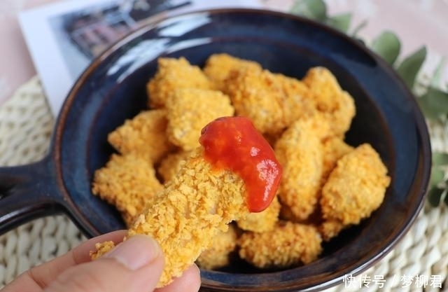 油炸的食品|无油烤箱版鸡米花,外酥里嫩,健康低脂,享受美食又不胖