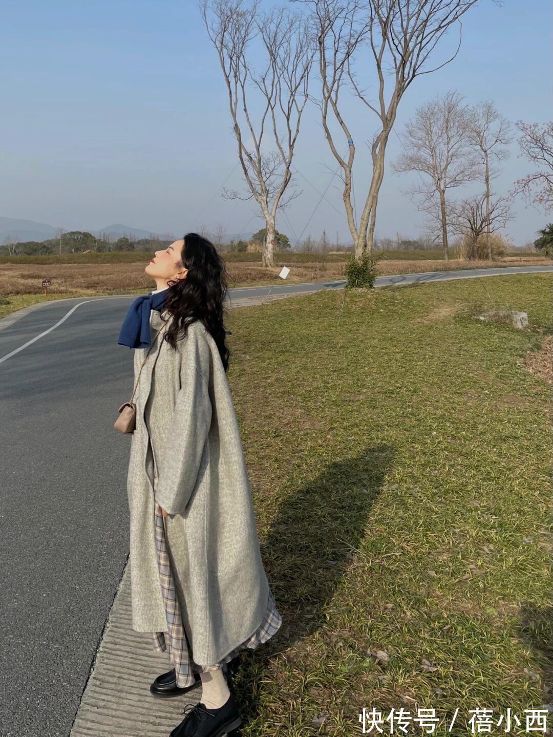 穿搭 冬季穿搭要时髦更要舒适,借鉴4套“韩里韩气”的大衣搭配,好美