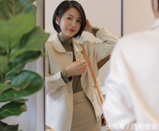 西装外套|女神早秋穿搭宝典,学会这两招,化身时尚气质“仙女”