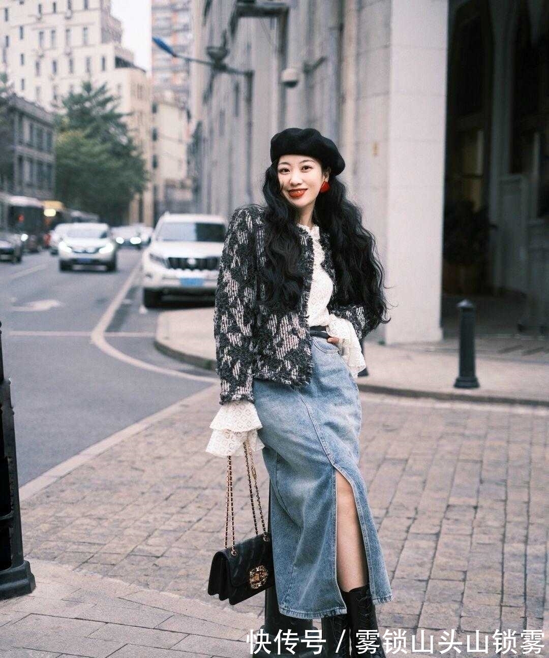 连衣裙 过年怎么穿保暖又洋气?借鉴这几套搭配,简约利落又有高级感