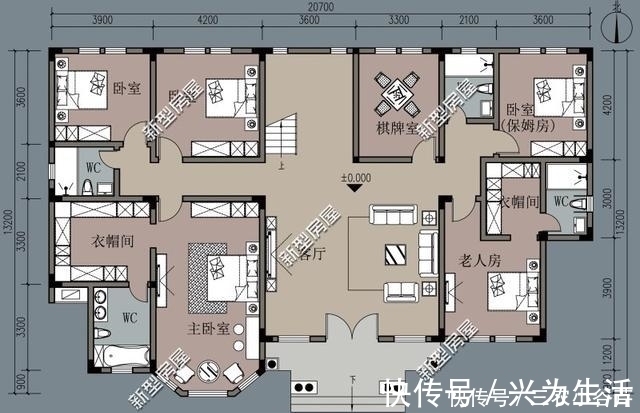 多重元素|5个合院,5种风格,哪个设计图更适合农村自建房?