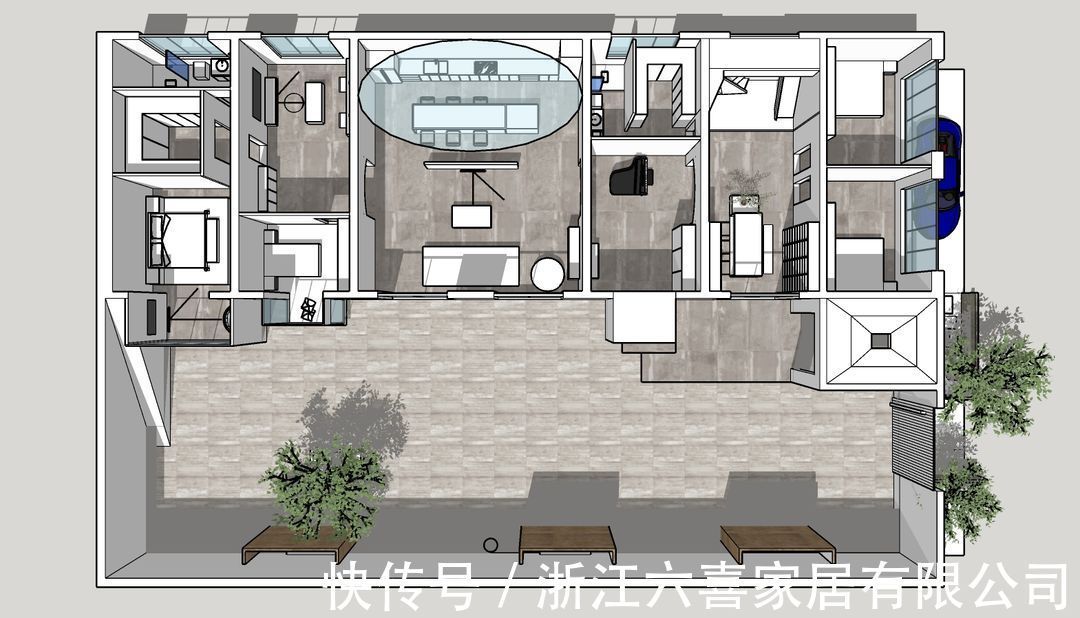 庭院|LDK一体化设计，原木色民宿小院演绎清新温柔的“梨园小筑”