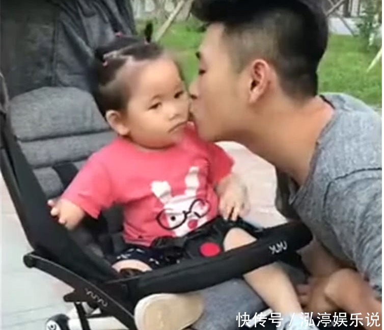 宝宝|舅舅偷亲了几下外甥女,接下来的画面,让人乐了