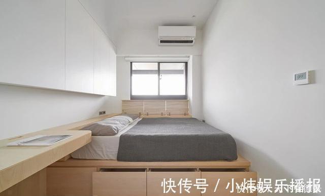 屋主|49㎡的小家,客厅坚持不打柜子,舍弃茶几和电视柜,超级显大!