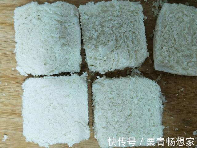 馒头|吃剩的馒头扔烤箱烤一烤,外酥里嫩,加入番茄酱味道更好