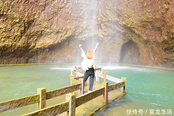 瀑布|“雁山第一胜景”三折瀑，一瀑三折，当年徐霞客错过了它