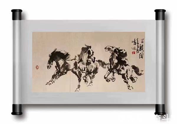 法国美协|天赋异禀 灵动洒脱——书画家冯冰作品鉴赏