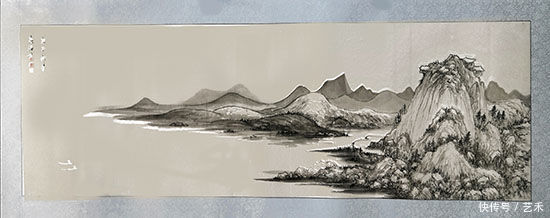 荣宝斋画院|云山居山水画家孟庆海先生作品展示