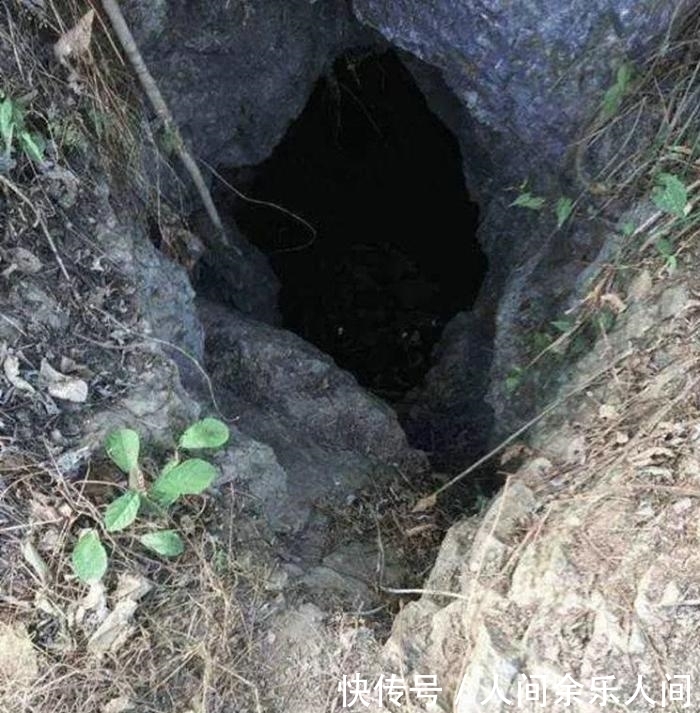 漆黑的地洞, 用猪肉作饵, 钓起一种野鱼, 当地二十年未见过