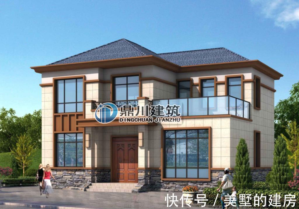 传统|5款新中式二层农村别墅,低调大气,中式传统美永不过时