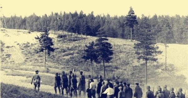 全过程|4月发文苏联游击队被纳粹处决全过程