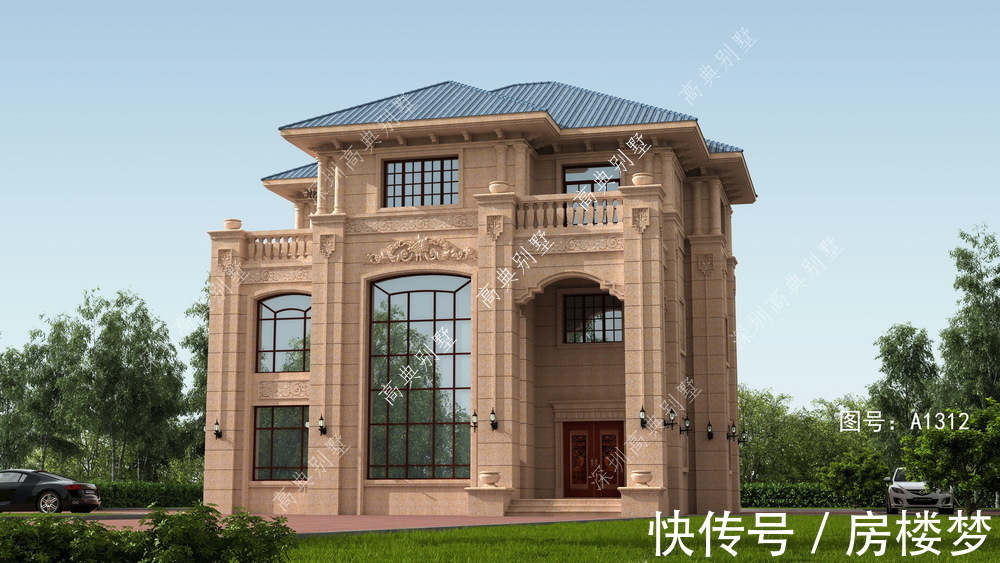 田园|晒晒我的新家别墅！外墙精致典雅，田园气质清新淳朴
