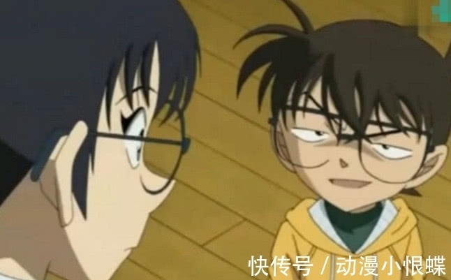 偵探類|柯南:小蘭和男生共處一室,柯南氣成表情包