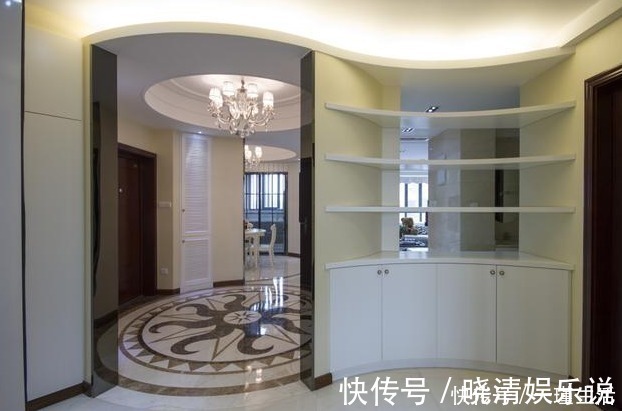 透明亮|晒晒表姐的新房,头次见这么大气的入户,来参观的人看了都点赞!