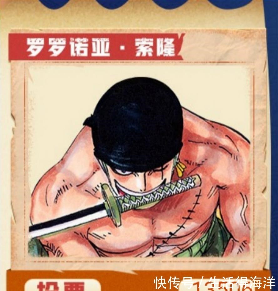 小蜘蛛|腾讯动漫举办《海贼王》角色投票，索隆超越路飞，乔巴让人很意外