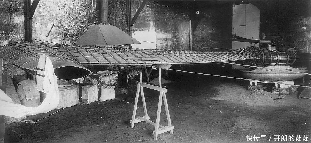 旋翼 100年前的神奇设计,只有一片旋翼的飞行器