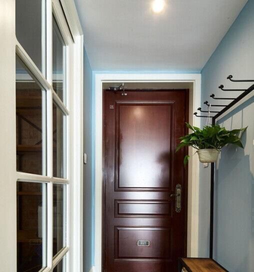 玻璃门|头一次见入户鞋柜这么装,太漂亮阳台加高30cm还多得1间房