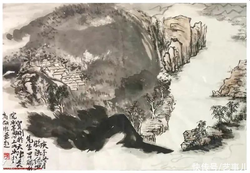 汤莉|天津美术学院首届“水墨为上”山水画高研班教学回顾