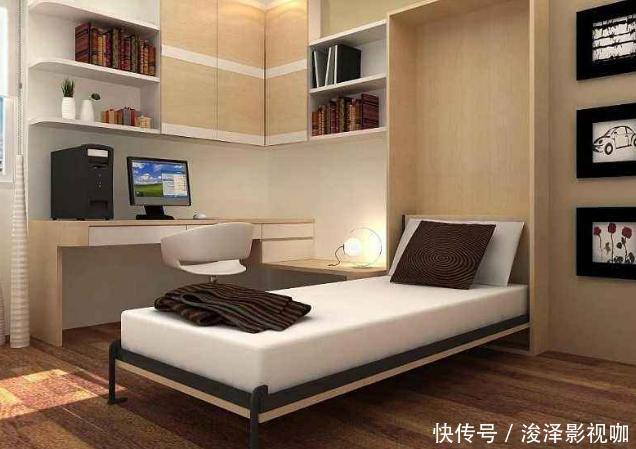 空间|小户型卧室放大床拥挤，设计“墙上床”吧，感觉卧室大一倍