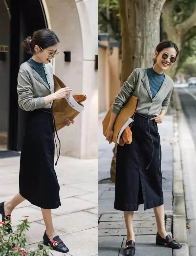 秋季 入秋后不用穿得太精致,照搬这些穿搭,高级又提气质