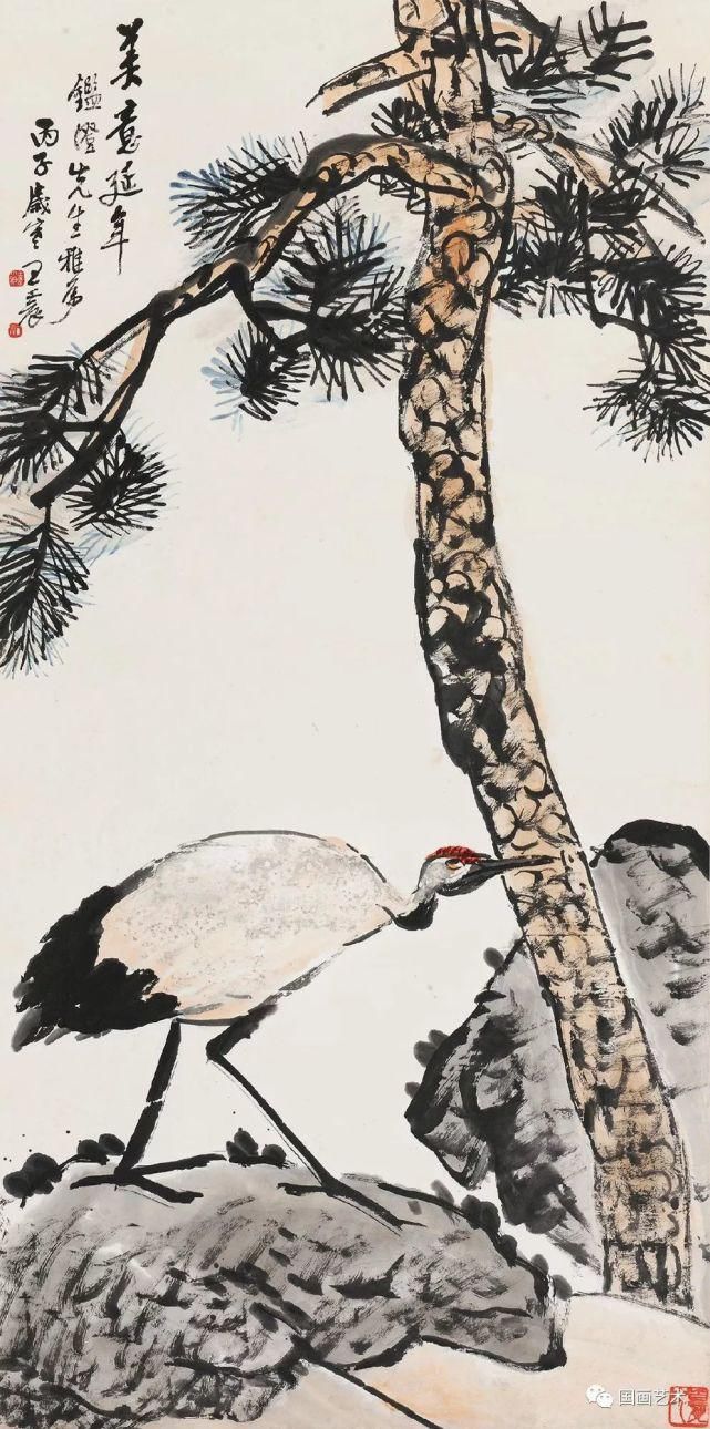 松鹤延年——名家笔下的松鹤图