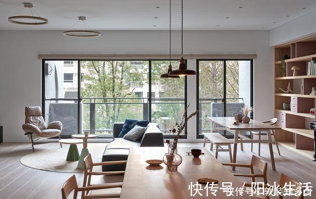装饰|一家三口住在这素雅别致的环境中,真令人羡慕,这是怎么装饰的呢