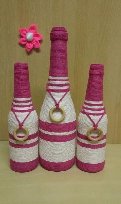 改造|DIY手工制作这是我见过最棒的酒瓶改造方案,好漂亮