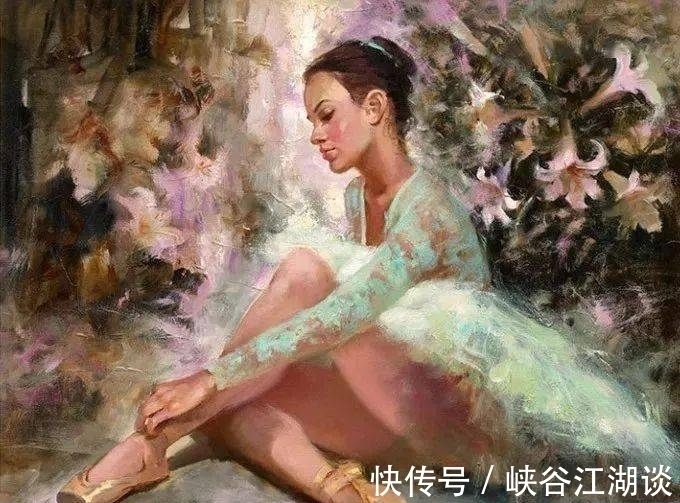 艾琳$天才美女画家笔下的性感生动与惊艳脱俗——艾琳·谢里的油画艺术