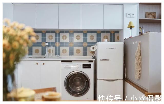 客厅|她把32㎡的老屋，改成「复古洋房+大庭院」，一家三口住很幸福！