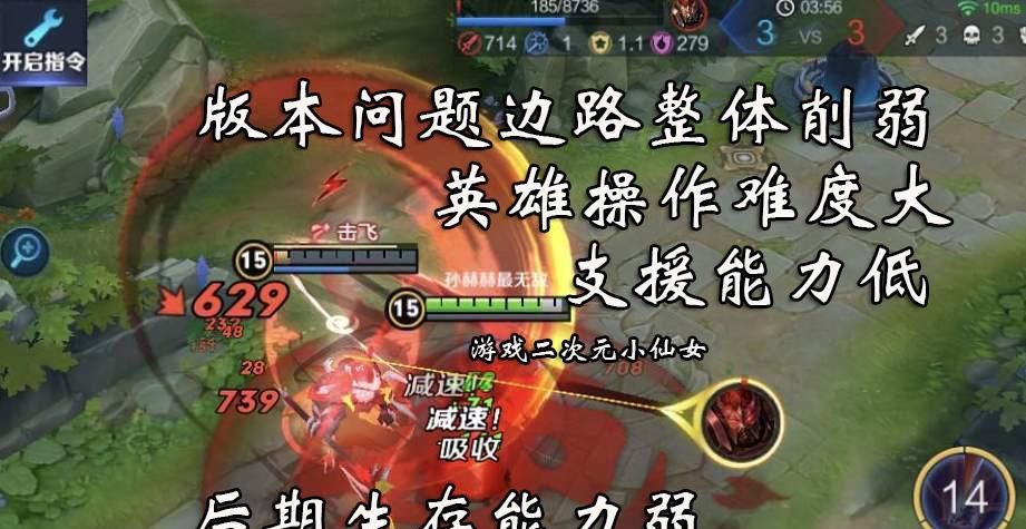 直言|王者荣耀：最惨对抗路英雄，低端局无人问津，本命玩家直言无敌