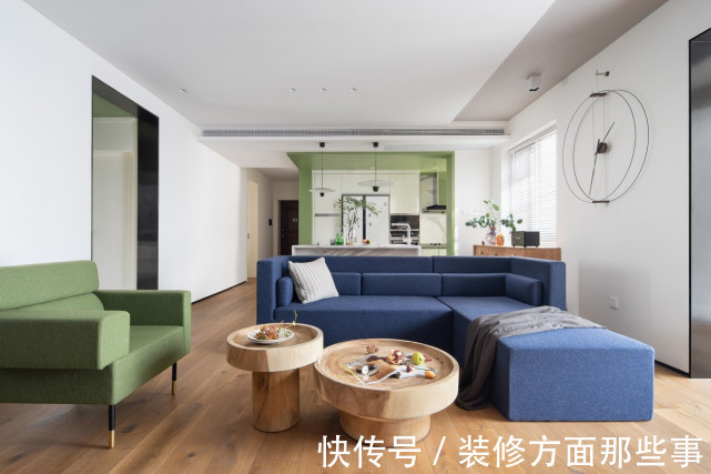 改造|98平二居室改造,让人在现代极简与返璞中流连