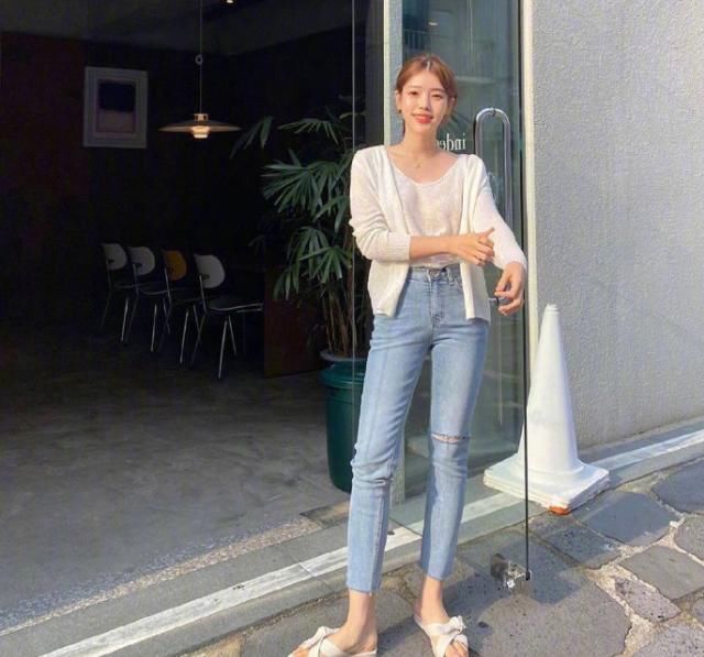 清新甜美的韩系穿搭范本，自带电视剧女主光环，赶紧get起来