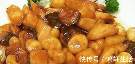 板栗|美食推荐板栗烧山药、香芋扣肉、香辣排骨焖土豆、金针菇烧豆腐