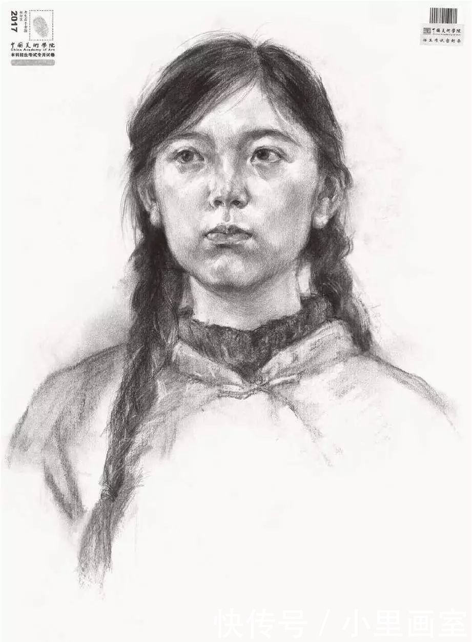 以横构图形|中国美院初试素描考什么?看了你就知道(附近年素描高分卷)
