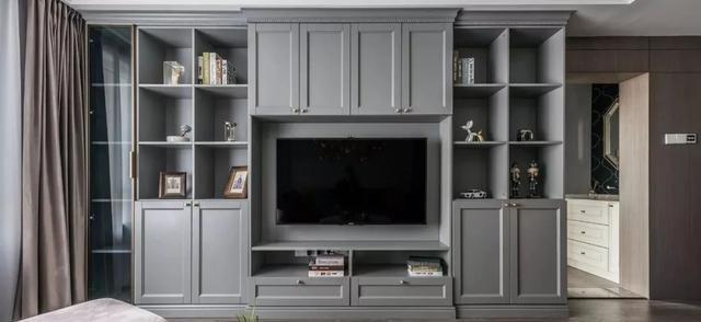 收纳|120平轻奢风三居，充满活力和温馨的婚房设计