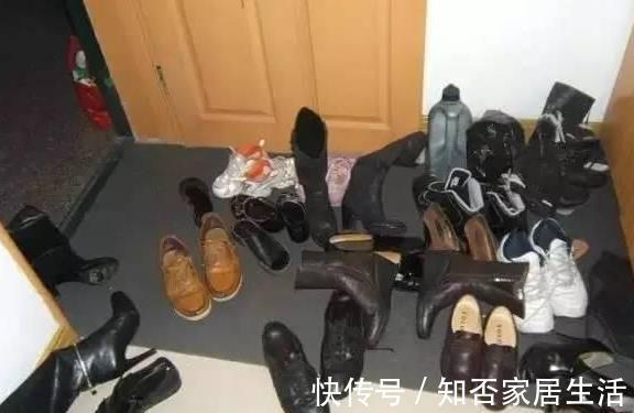 拖鞋|参观新搬来的女邻居家，门口从不堆鞋子，真有创意，干净又整洁！