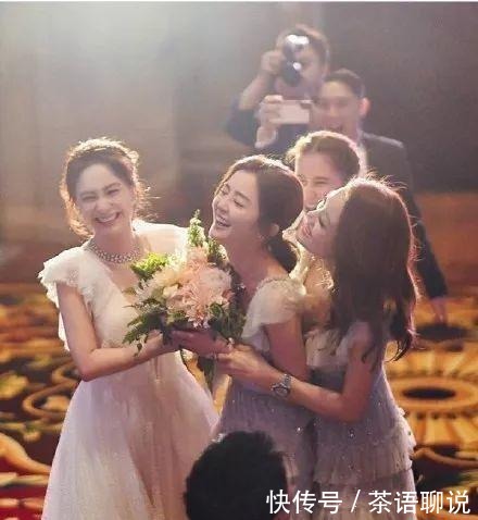 美图|阿娇婚礼高清美图来袭, 哭得眼红红的新娘子还是很美啊