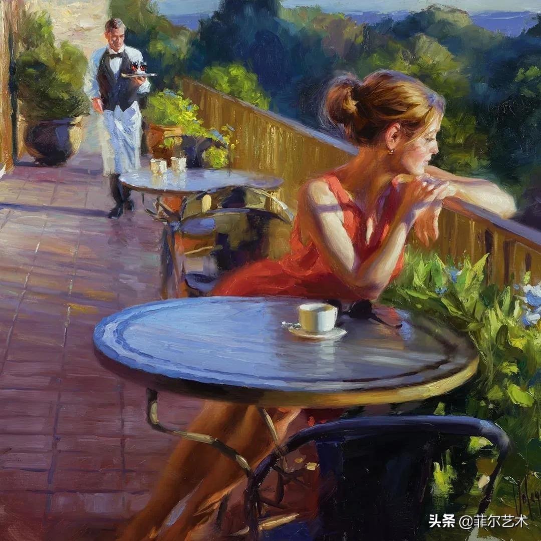 斯维尔德洛夫斯克$犹如花朵绽放,美得让人难忘~俄罗斯画家人物油画作品欣赏