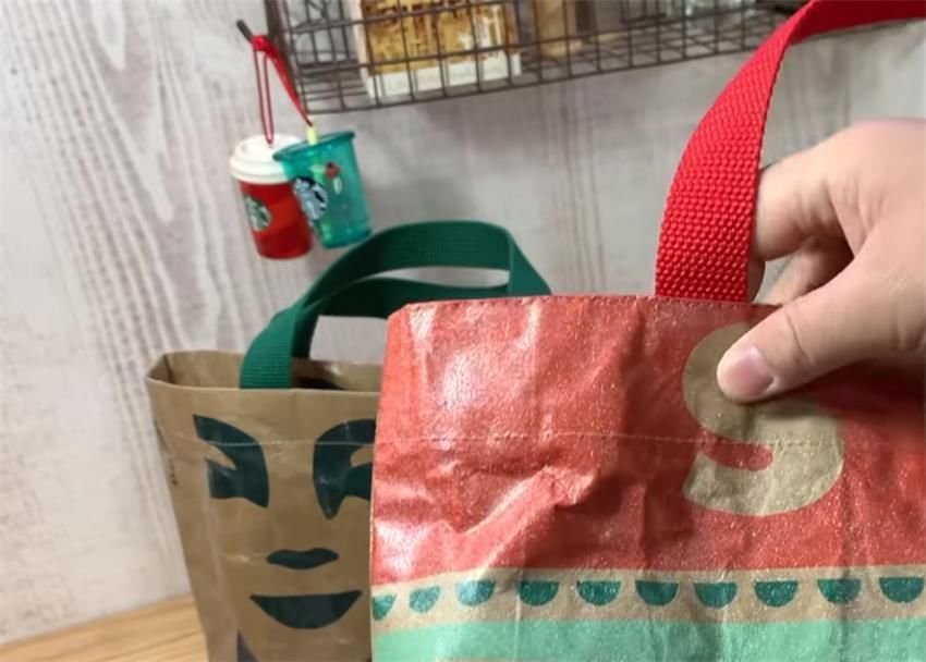 日本 日本手工牛人,把一次性纸袋做成手提包,看完想学缝纫了!