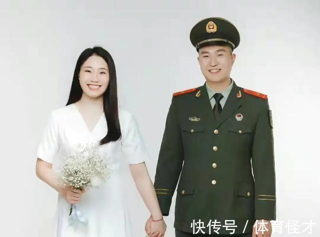 中国女排|女排再迎喜讯！25岁女排名将公开订婚照，未婚夫军人出身高大帅气