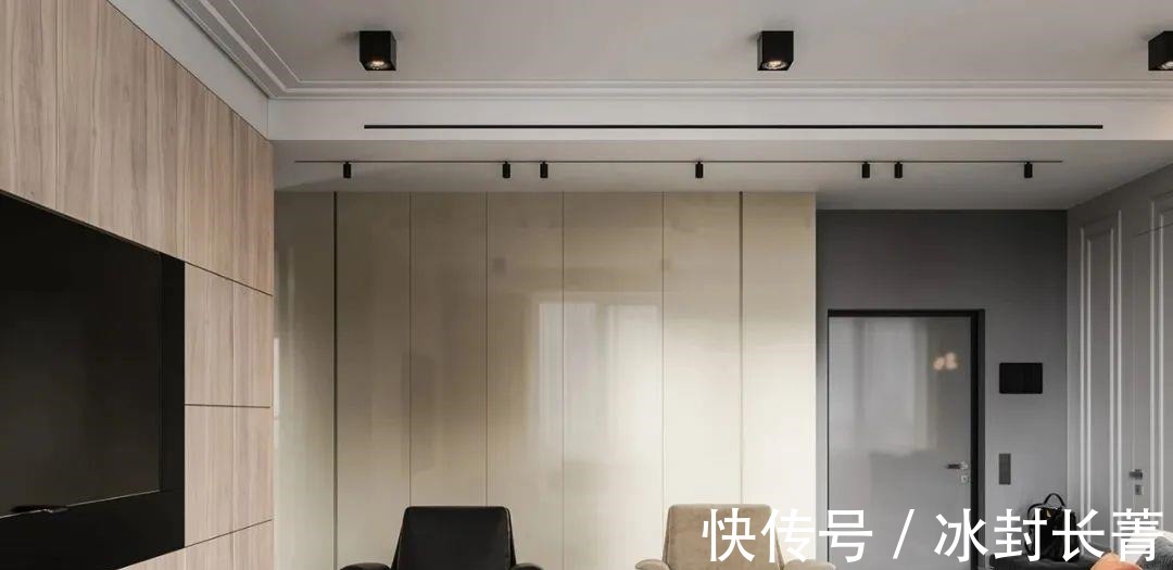 房君|小夫妻用莫兰迪色+现代简约风格,让两室一厅舒适又颜高!