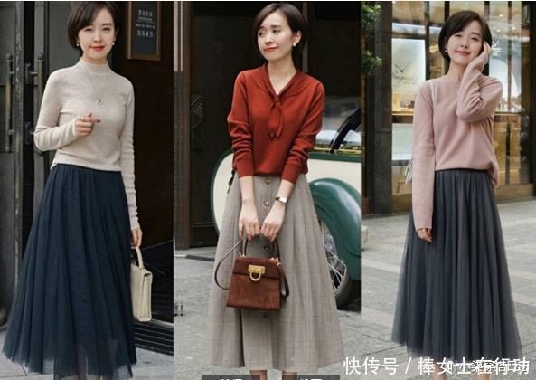 借鉴|秋冬季如何将半身裙穿得优雅高级时尚博主们的搭配,值得借鉴