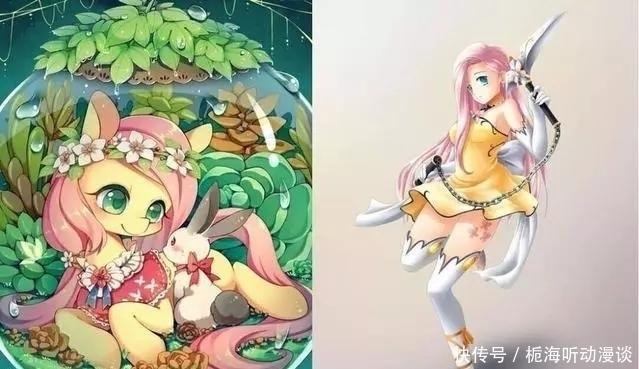 美少女|小马宝莉四位主角变美少女战士，紫悦气势十足，云宝成实力担当