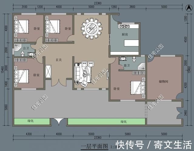中式别墅|农村盖小院，我只服这5套中式别墅，最低20万你盖不