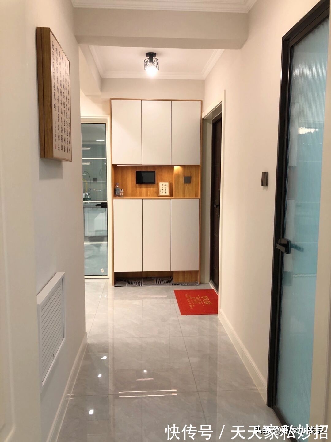 餐边柜|看她家装修,前后花了不到10万搞定,全屋很舒适,特别有品位