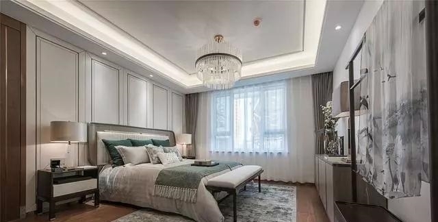 书房|180㎡新中式新房,爸妈一眼就爱上了书房,端庄沉稳,确实有眼光