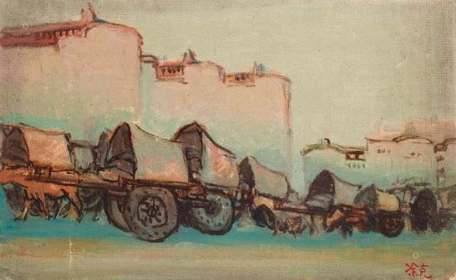 油画家凃克油画作品欣赏