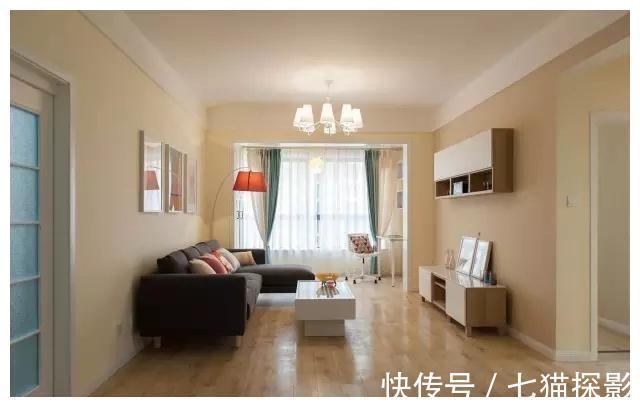 简约|105平简约装修完毕，没有过多的的拆改，一家三口住足够了