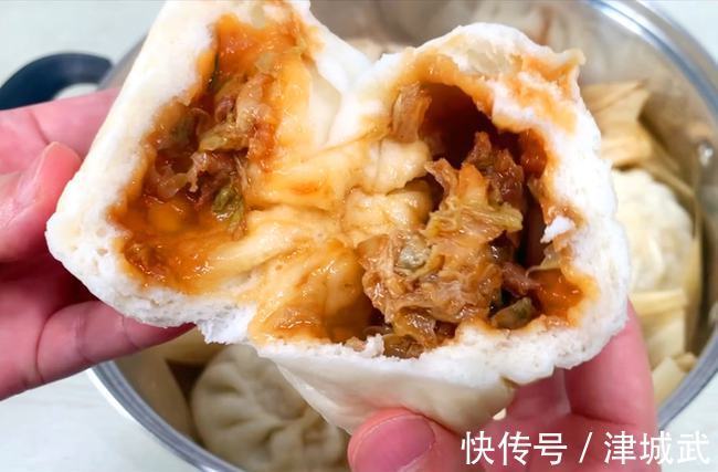 肉馅|用这菜蒸包子太香了,补铁又补钙,冬天常吃提高免疫力