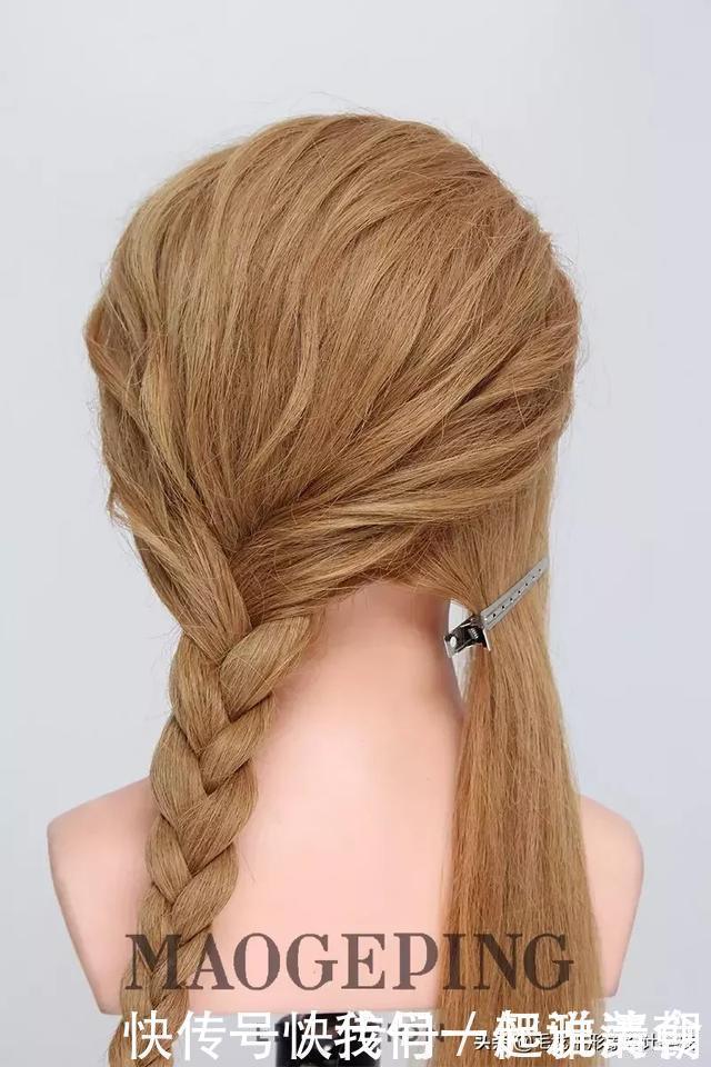 发夹|手把手教你唯美低发髻盘发，让头发如花朵般绽放！